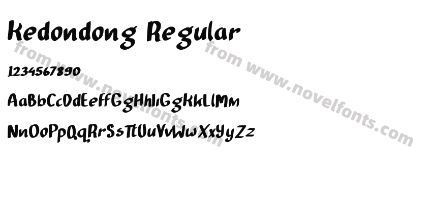 Kedondong RegularPreview