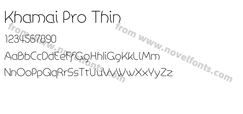 Khamai Pro ThinPreview