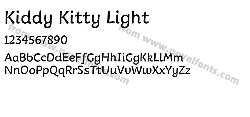 Kiddy Kitty LightPreview