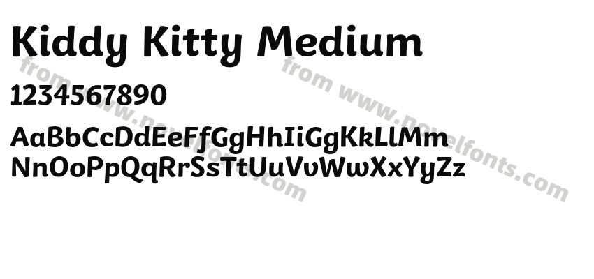 Kiddy Kitty MediumPreview