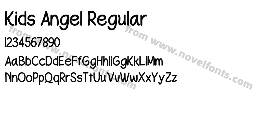 Kids Angel RegularPreview