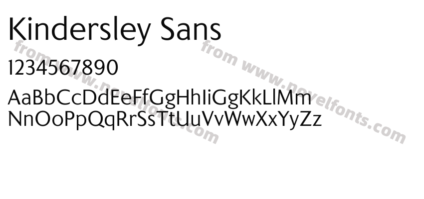 Kindersley SansPreview