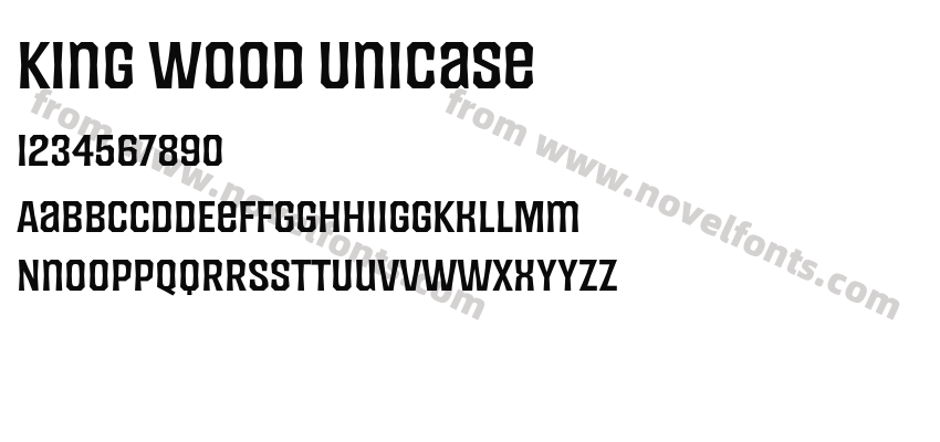 King Wood UnicasePreview