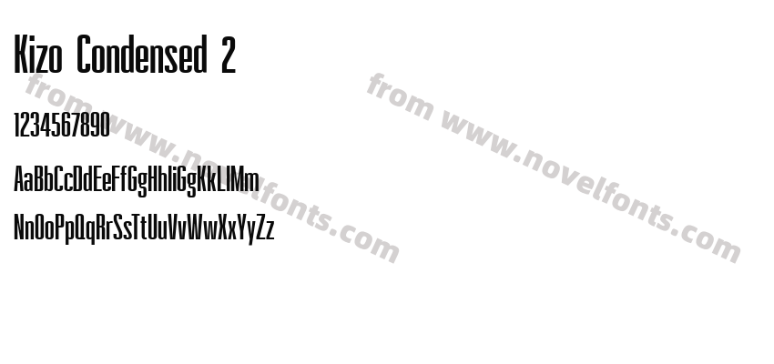 Kizo Condensed 2Preview