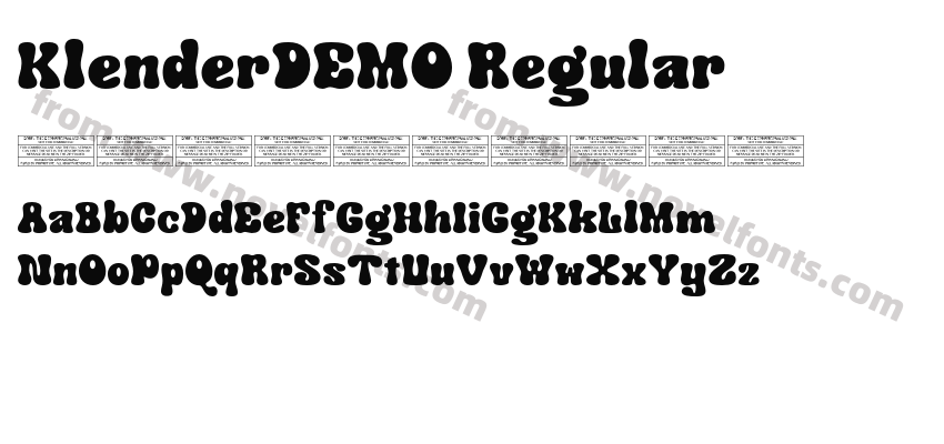KlenderDEMO RegularPreview