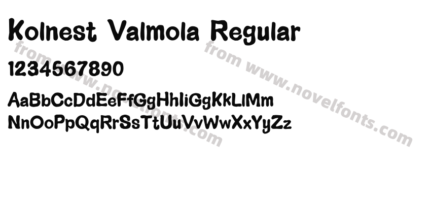 Kolnest Valmola RegularPreview