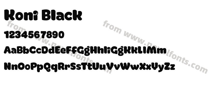 Koni BlackPreview