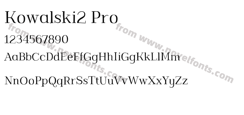 Kowalski2 ProPreview