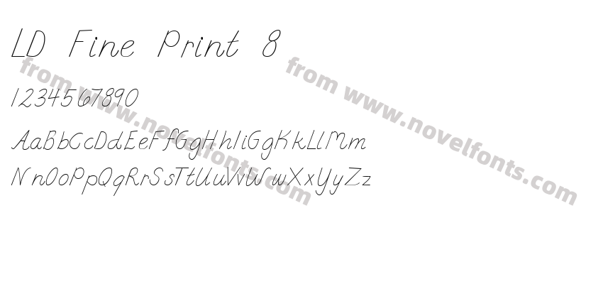 LD Fine Print 8Preview