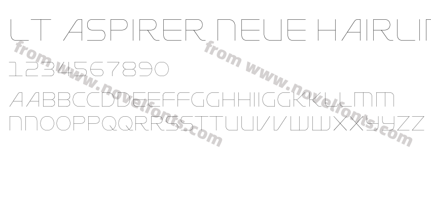 LT Aspirer Neue HairlinePreview