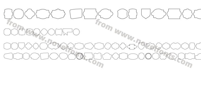 Label Pro XL BorderPreview
