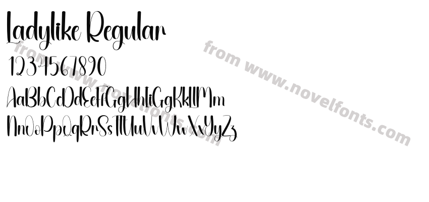 Ladylike RegularPreview