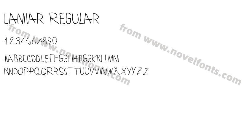 Lamiar RegularPreview