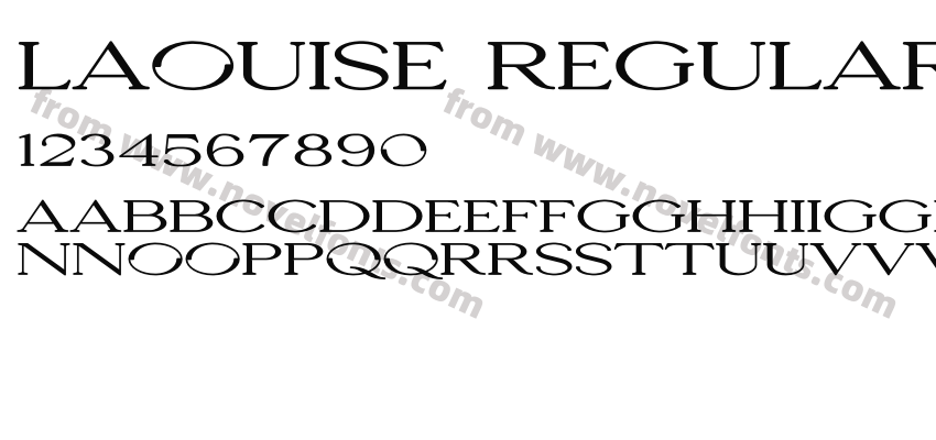 Laouise RegularPreview