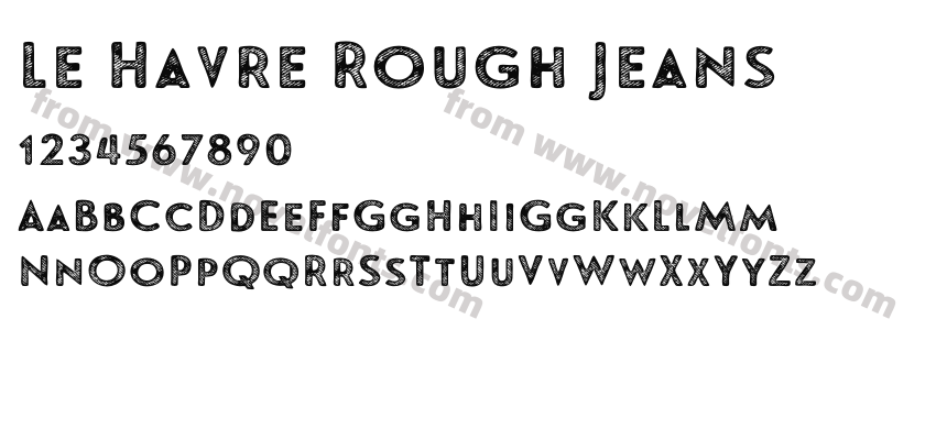 Le Havre Rough JeansPreview