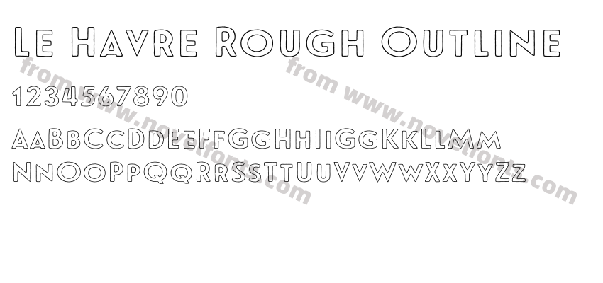 Le Havre Rough OutlinePreview