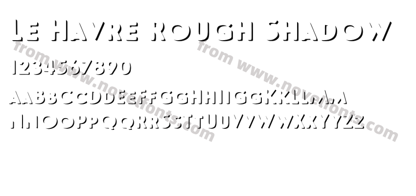 Le Havre Rough ShadowPreview