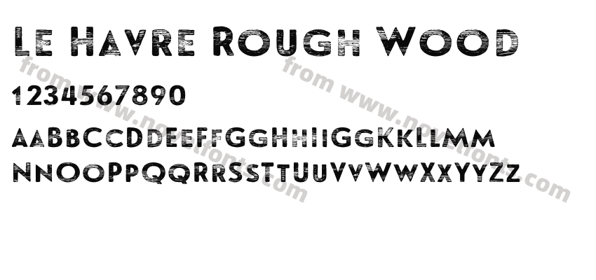 Le Havre Rough WoodPreview