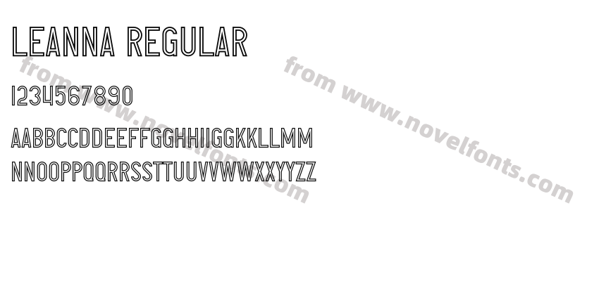 Leanna RegularPreview