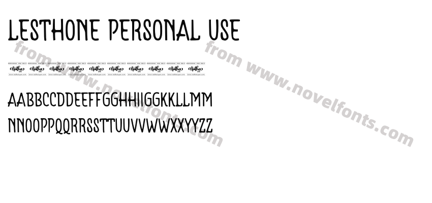 Lesthone Personal UsePreview