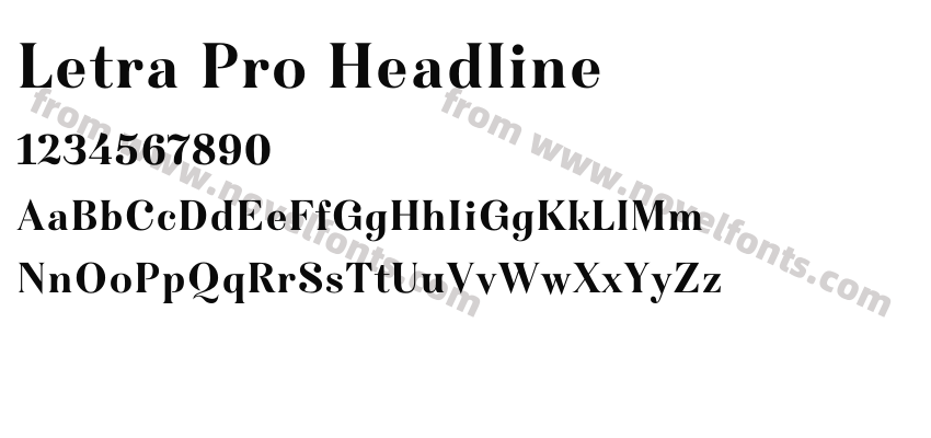 Letra Pro HeadlinePreview