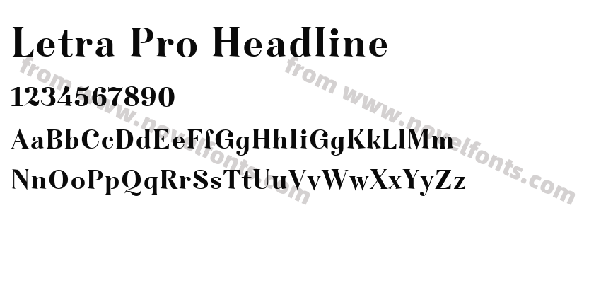 Letra Pro HeadlinePreview