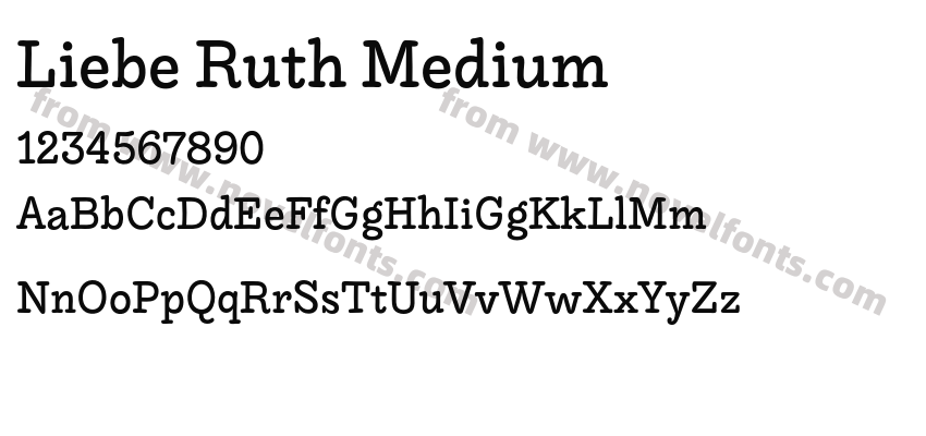 Liebe Ruth MediumPreview