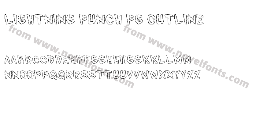 Lightning Punch PG outlinePreview