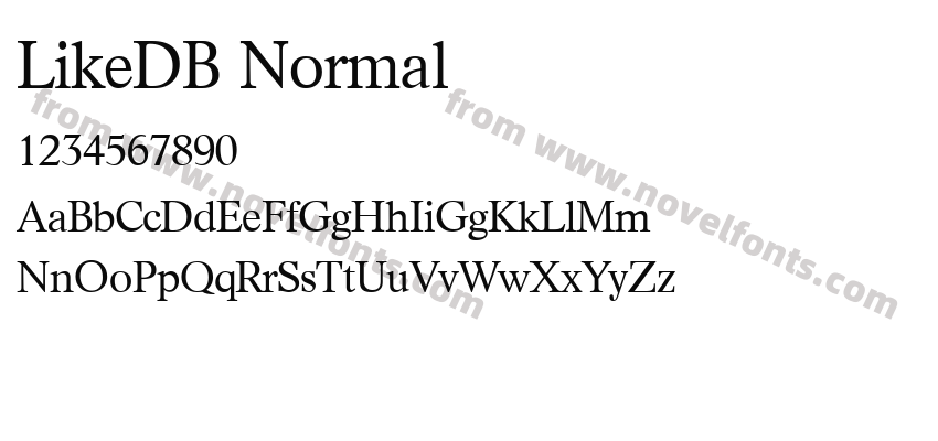LikeDB NormalPreview
