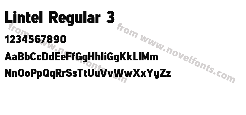 Lintel Regular 3Preview