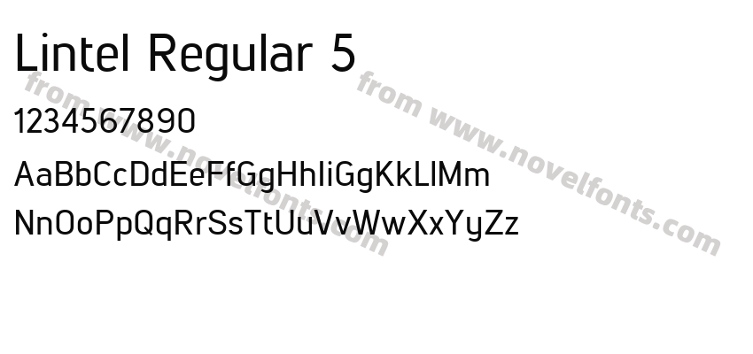 Lintel Regular 5Preview