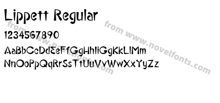 Lippett RegularPreview