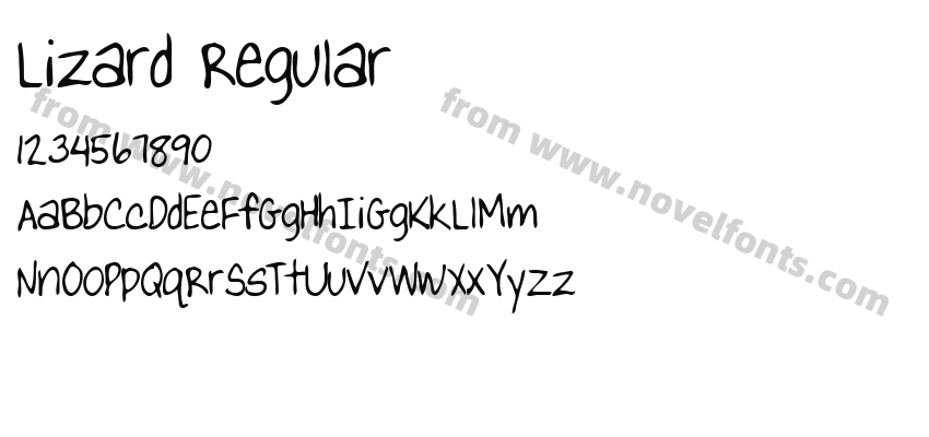 Lizard RegularPreview