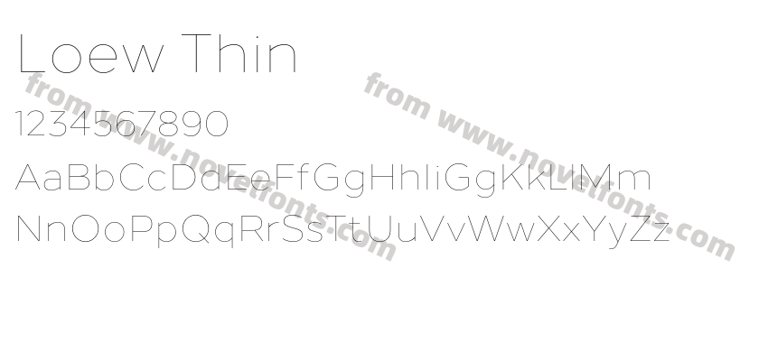 Loew ThinPreview