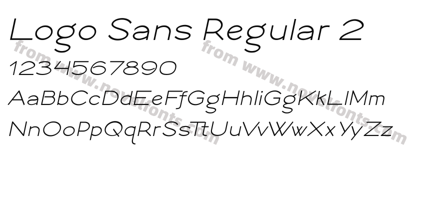 Logo Sans Regular 2Preview