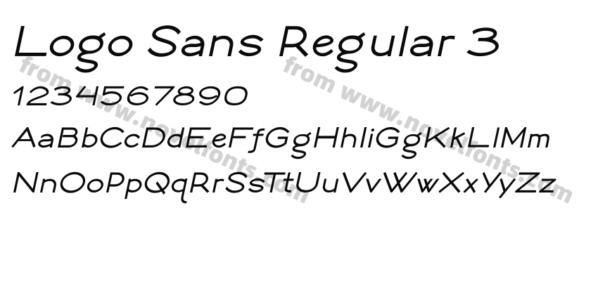 Logo Sans Regular 3Preview