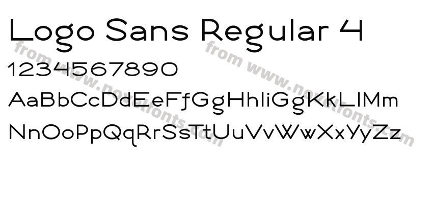 Logo Sans Regular 4Preview