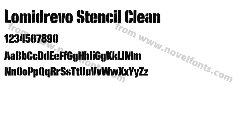 Lomidrevo Stencil CleanPreview