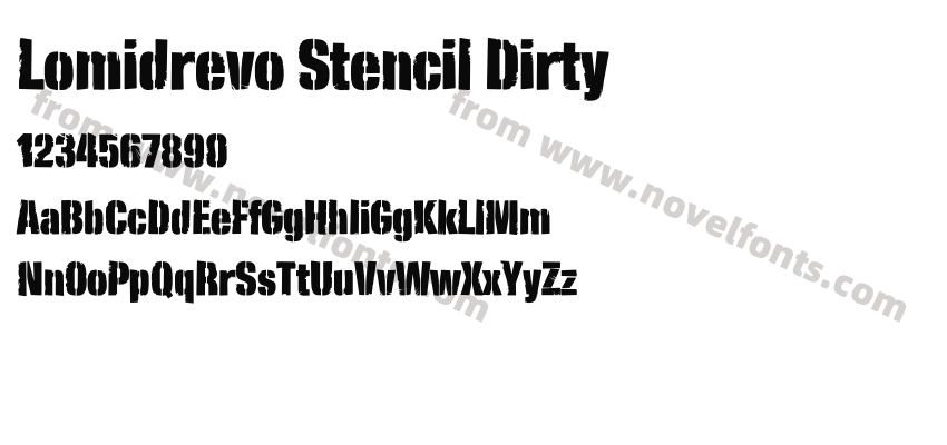 Lomidrevo Stencil DirtyPreview