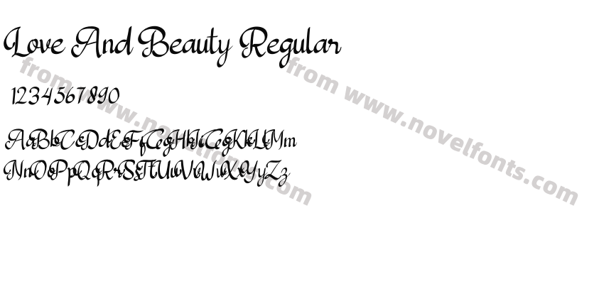 Love And Beauty RegularPreview