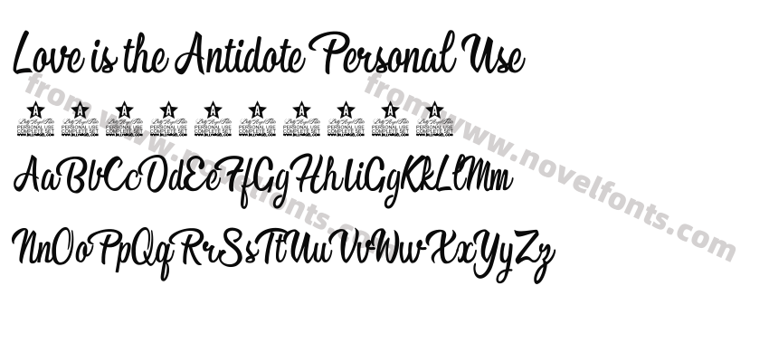 Love is the Antidote Personal UsePreview
