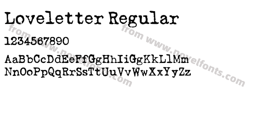 Loveletter RegularPreview