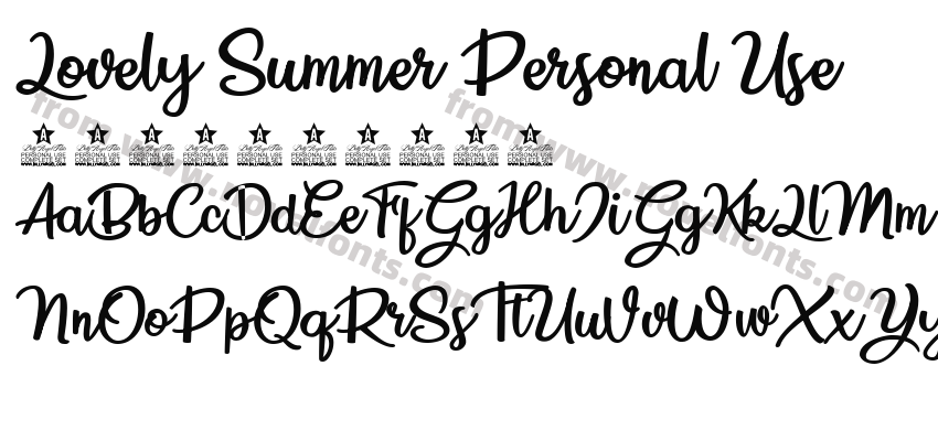 Lovely Summer Personal UsePreview