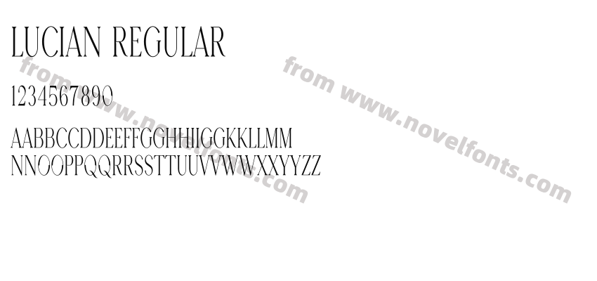 Lucian RegularPreview