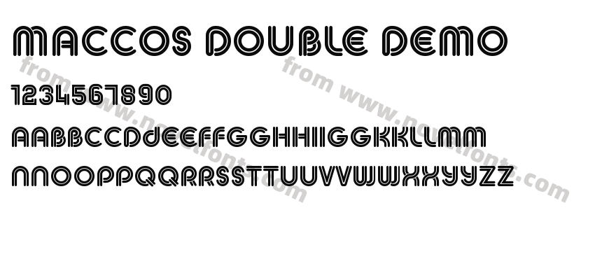 MACCOS DOUBLE DemoPreview