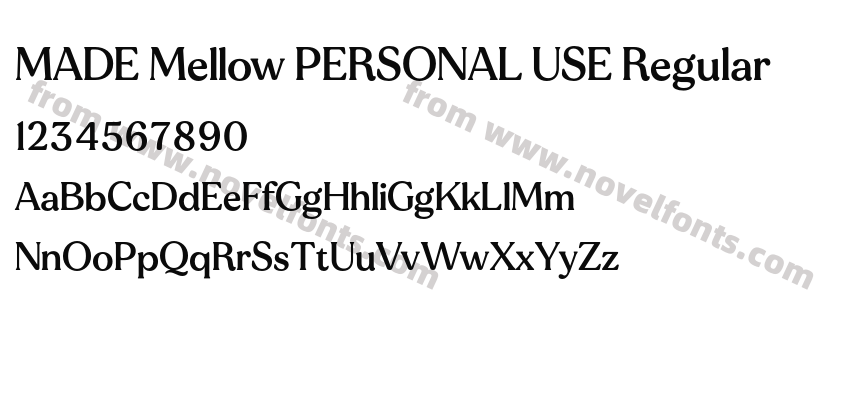 MADE Mellow PERSONAL USE RegularPreview