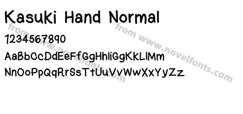 Kasuki Hand NormalPreview