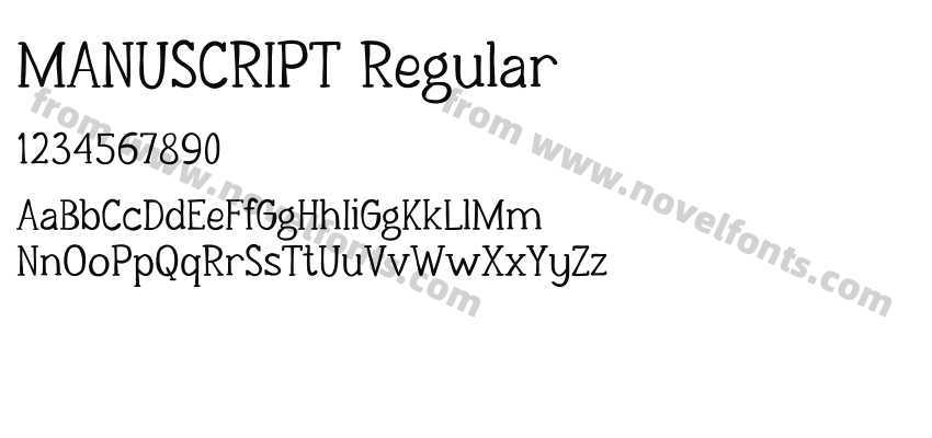 MANUSCRIPT RegularPreview