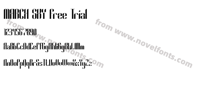 MARCH SKY Free TrialPreview