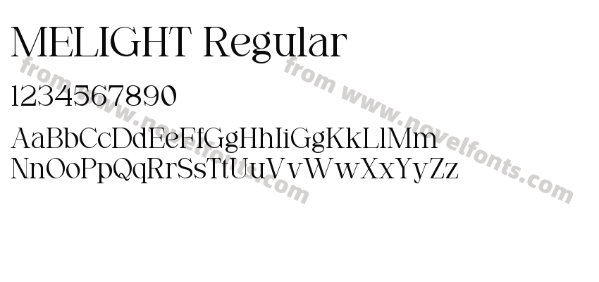 MELIGHT RegularPreview